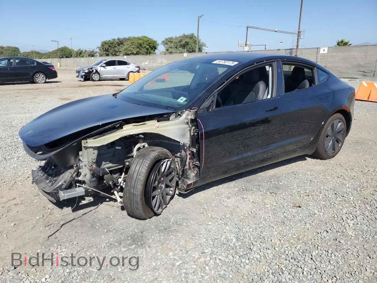 Photo 5YJ3E1EA9RF842940 - TESLA MODEL 3 2024
