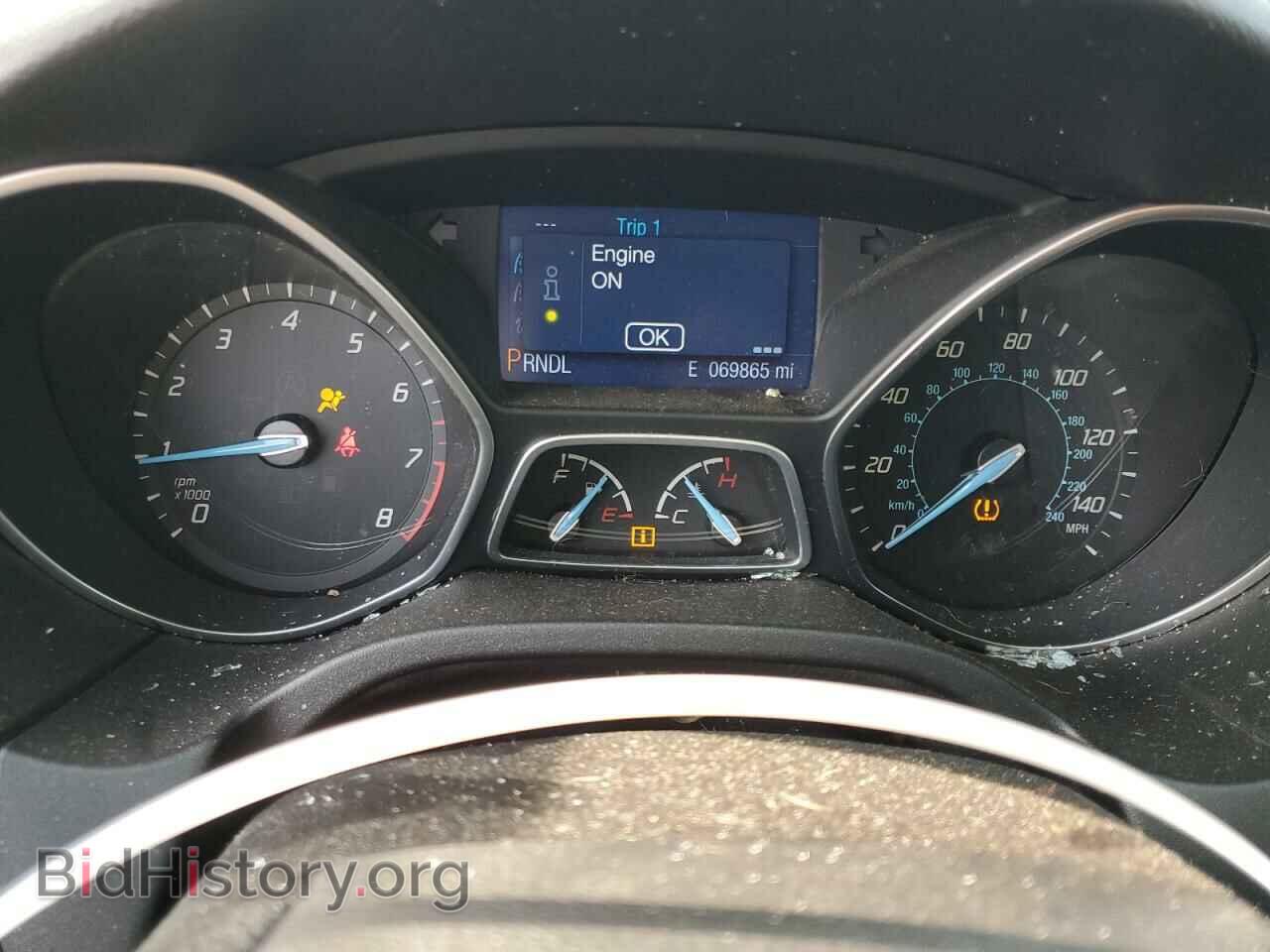 2014 FORD FOCUS - VIN: 1FADP3F26EL206734 - Фото 9