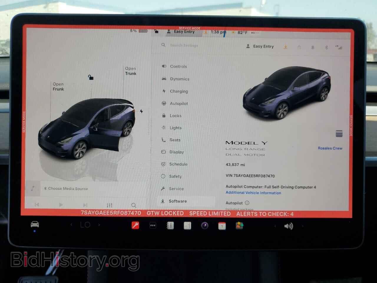 2024 TESLA MODEL Y - VIN: 7SAYGAEE5RF087470 - Photo 9