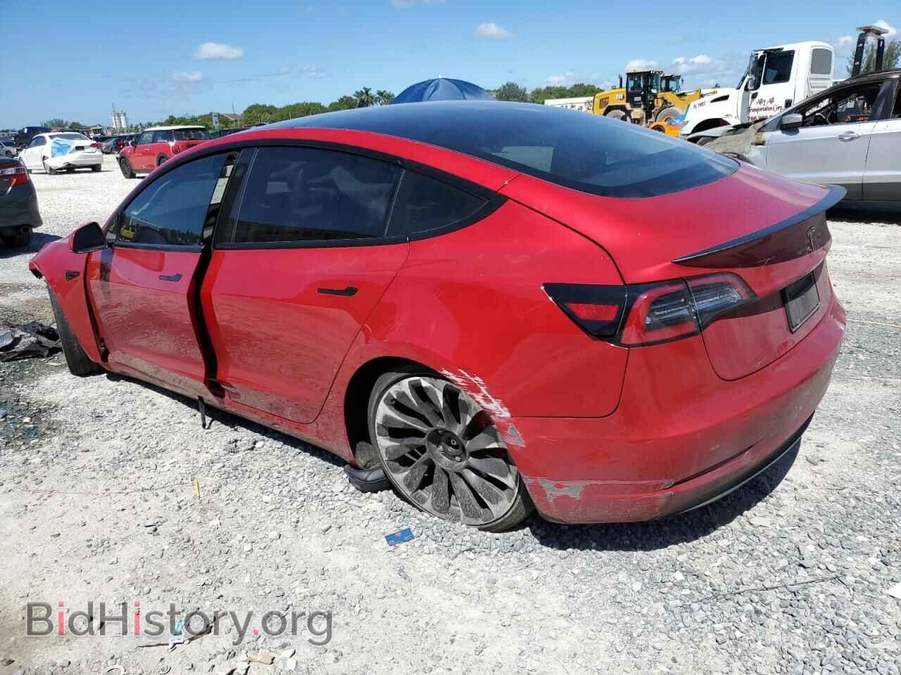2022 TESLA MODEL 3 - VIN: 5YJ3E1EC8NF128633 - Photo 2