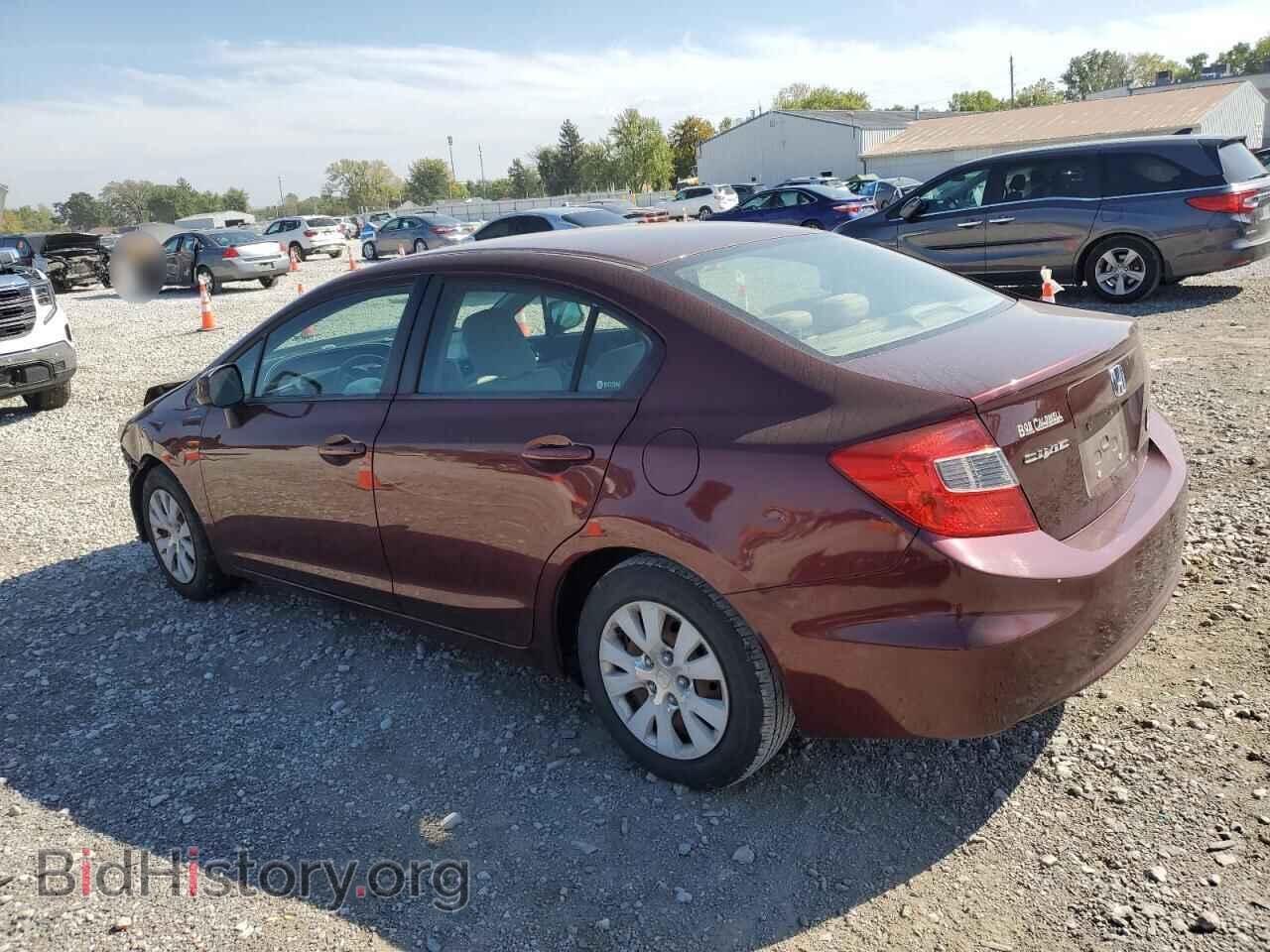 2012 HONDA CIVIC - VIN: 19XFB2F55CE098103 - Фото 2