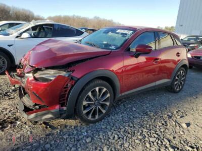 2019 Mazda CX-3 Touring, red — VIN JM1DKFC70K0411408, Copart