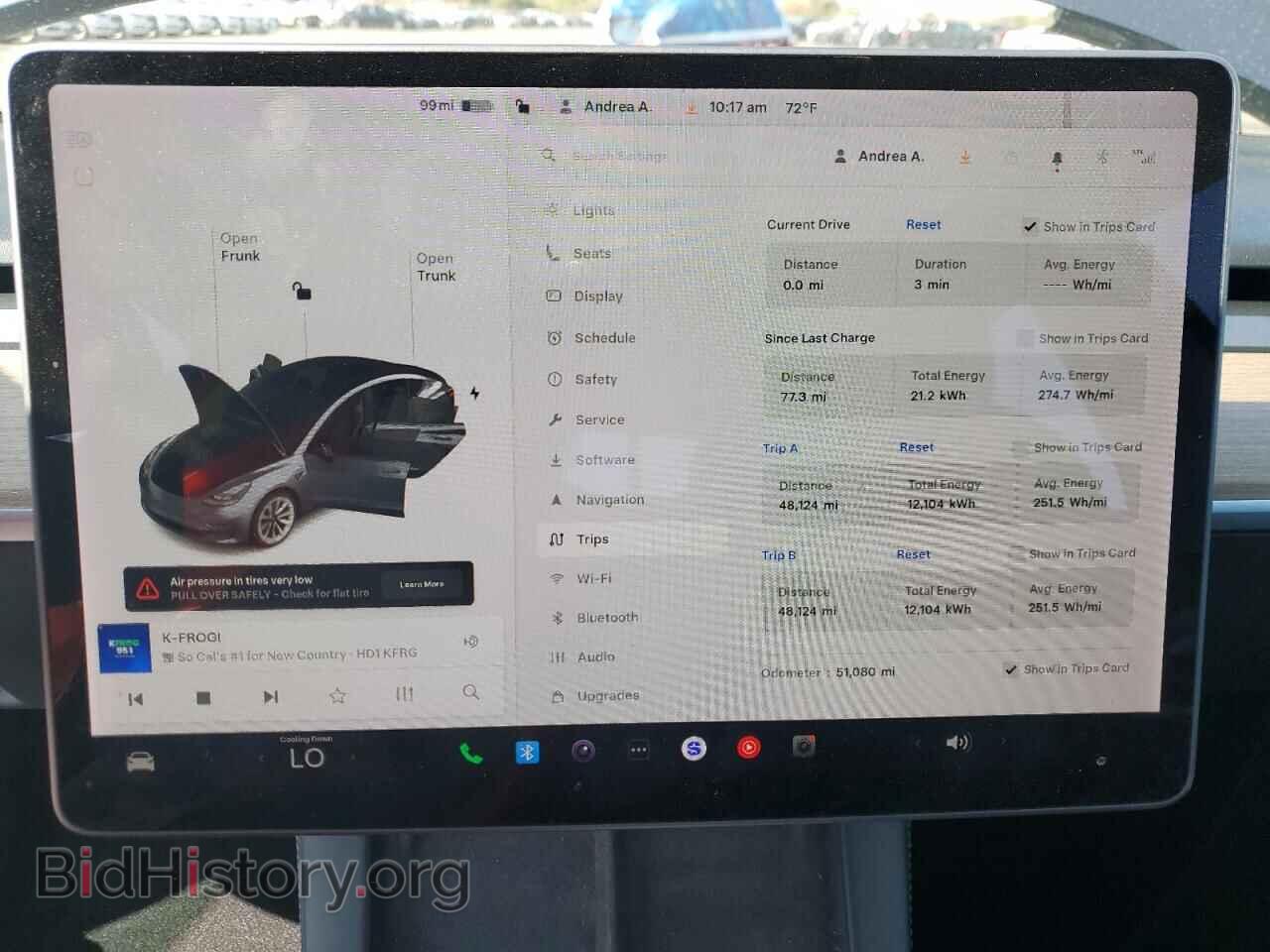 2021 TESLA MODEL 3 - VIN: 5YJ3E1EBXMF001257 - Фото 9