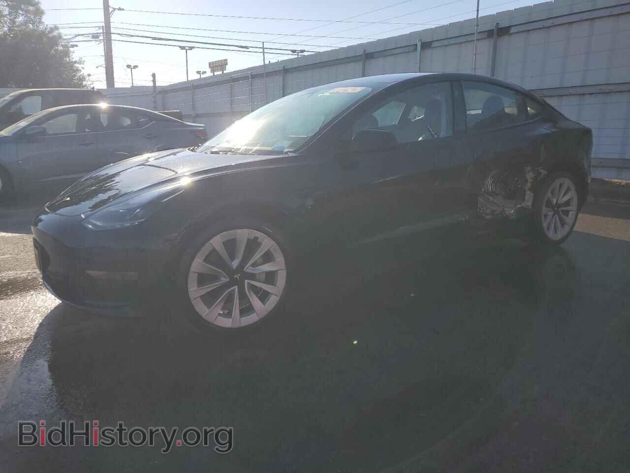 Photo 5YJ3E1EA8NF368537 - TESLA MODEL 3 2022