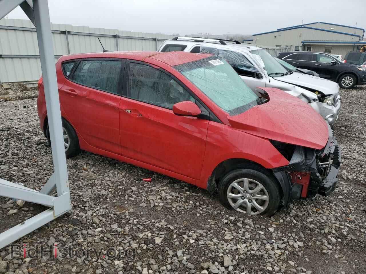 2013 HYUNDAI ACCENT - VIN: KMHCT5AE8DU108422 - Фото 4