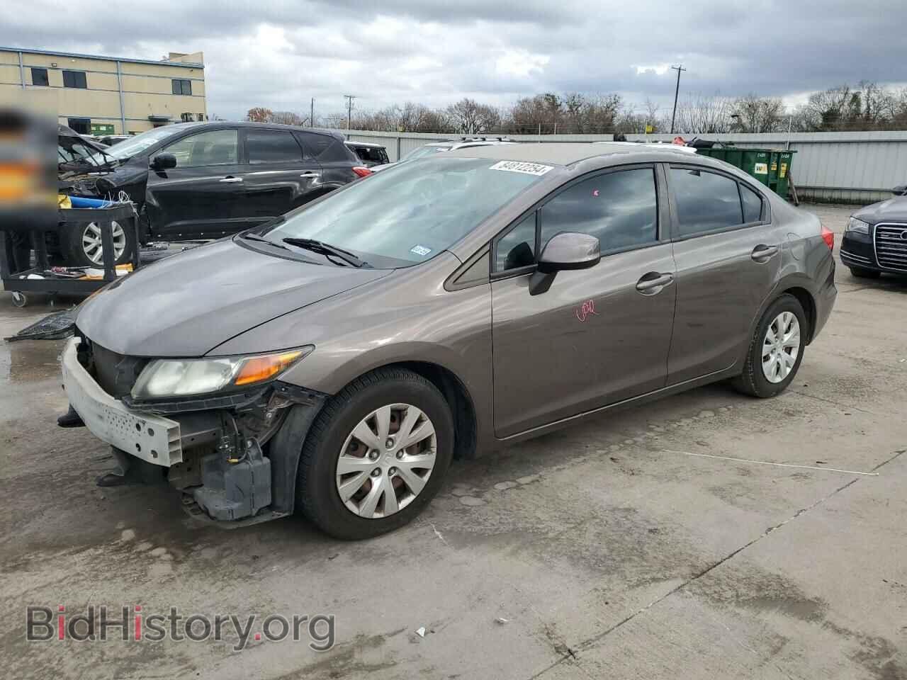 Фотография 2HGFB2F52CH570067 - HONDA CIVIC 2012