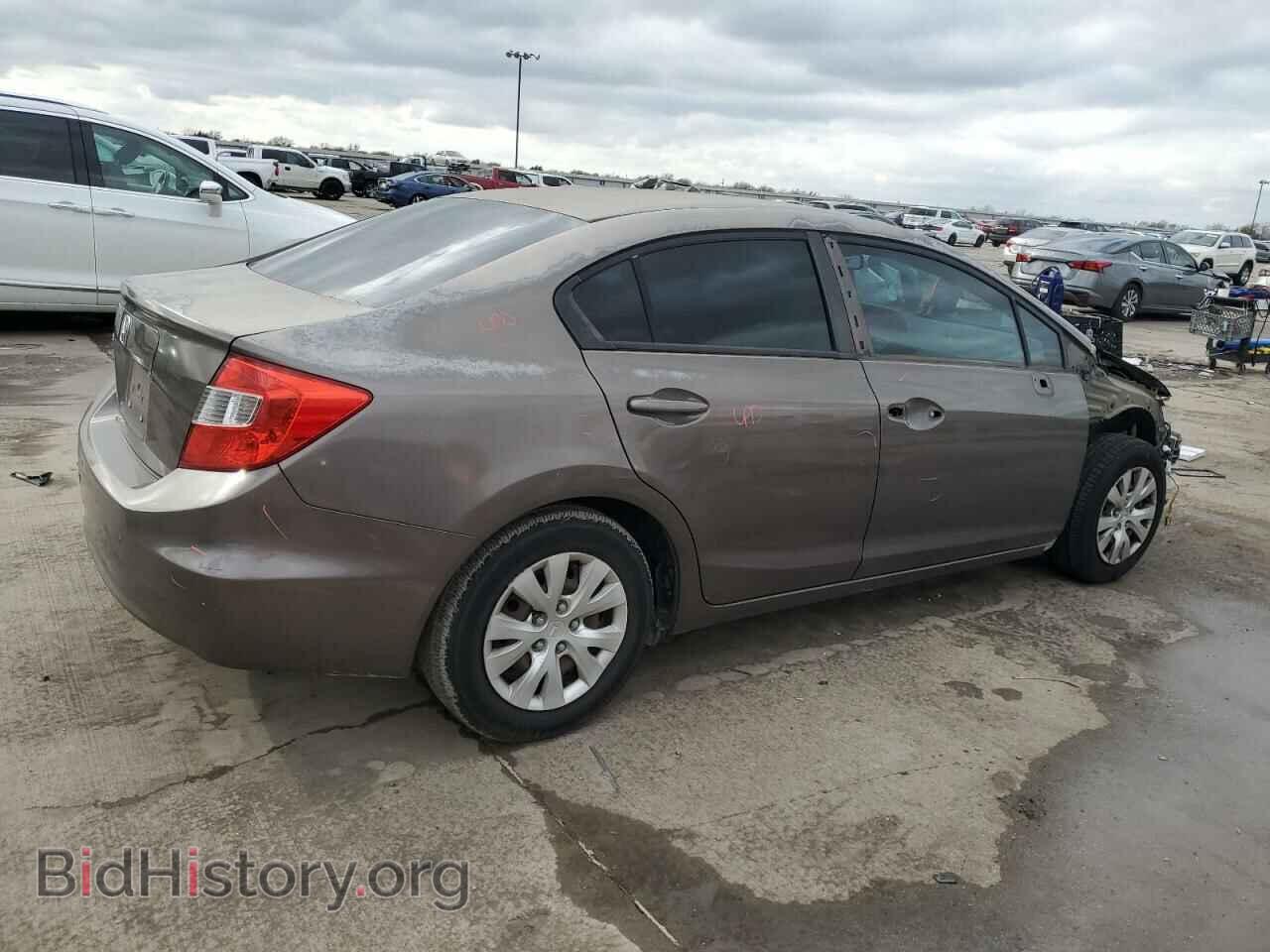 2012 HONDA CIVIC - VIN: 2HGFB2F52CH570067 - Фото 3