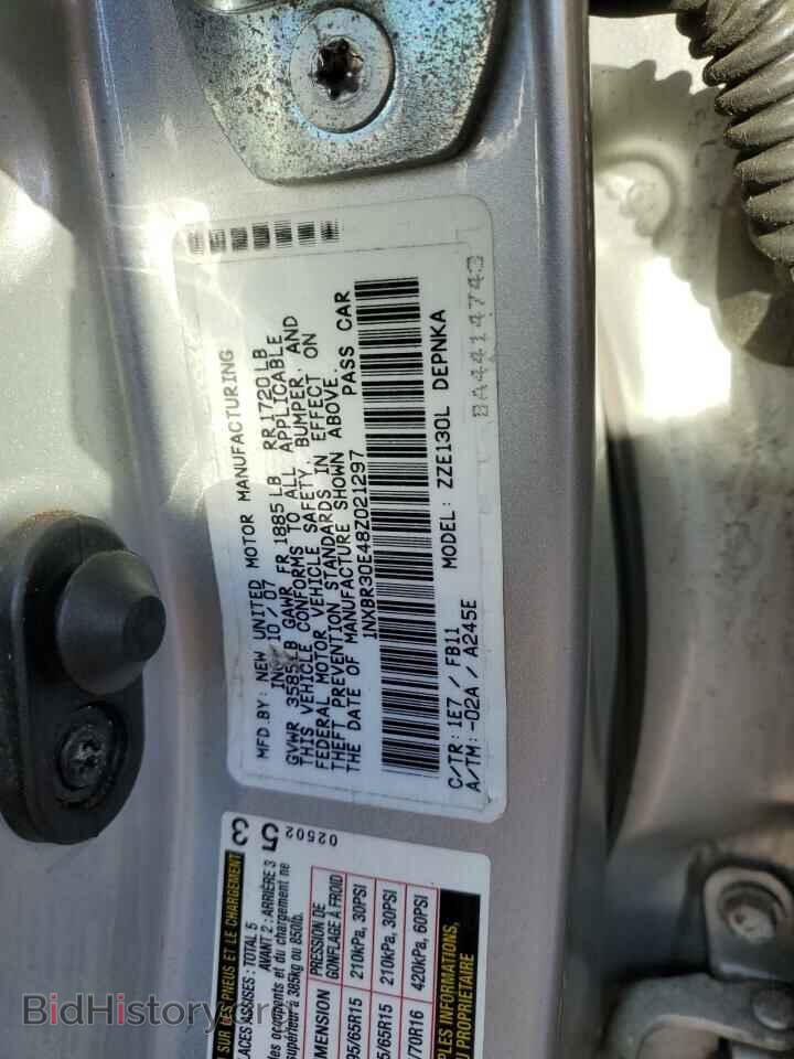 2008 TOYOTA COROLLA - VIN: 1NXBR30E48Z021297 - Фото 12