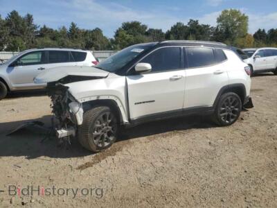 2020 Jeep COMPASS Limited, white — VIN 3C4NJDCB4LT157822, Copart