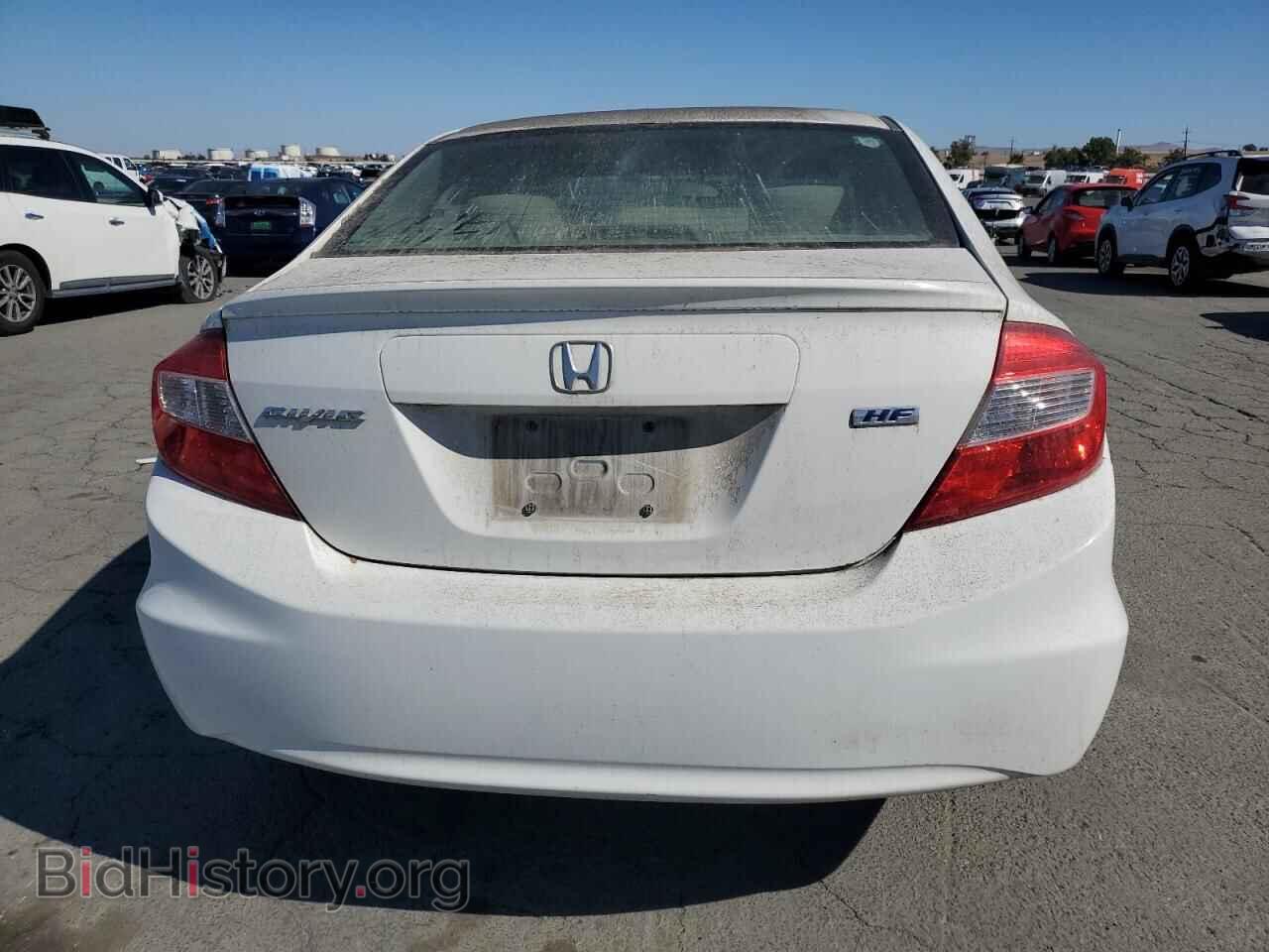 2012 HONDA CIVIC - VIN: 2HGFB2F60CH557357 - Фото 6