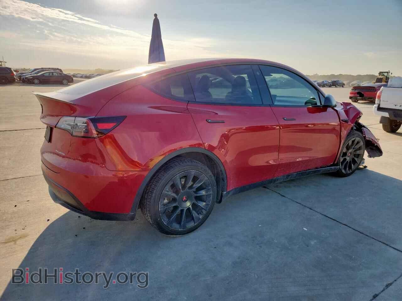 2022 TESLA MODEL Y - VIN: 7SAYGAEE8NF390561 - Фото 3