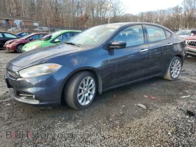 2013 Dodge DART Limited, black — VIN 1C3CDFCA2DD329049, Copart