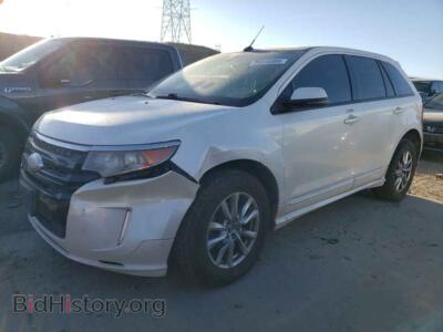 2012 Ford EDGE Sport, white — VIN 2FMDK4AK4CBA03758, Copart