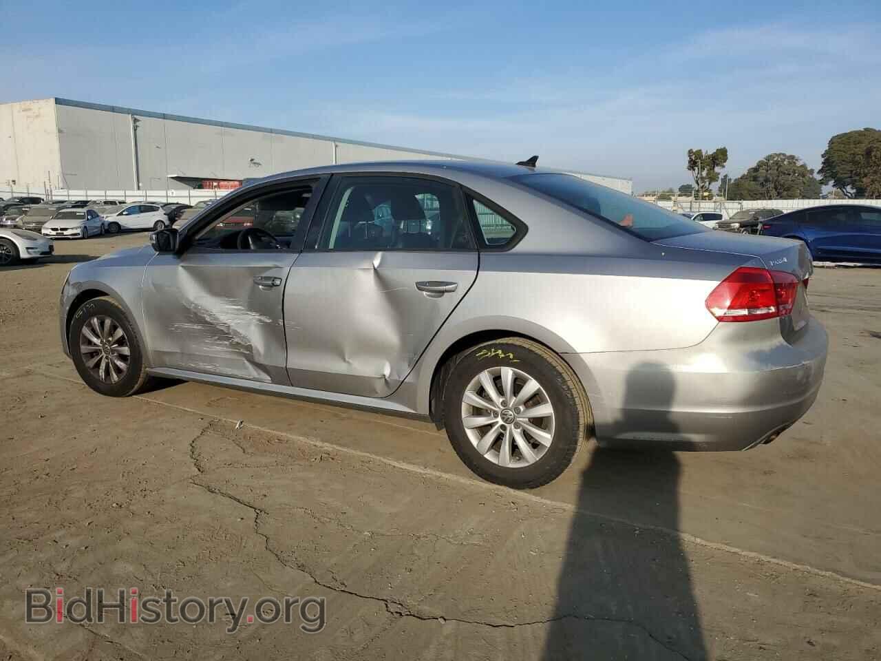 2014 VOLKSWAGEN PASSAT - VIN: 1VWAP7A36EC007233 - Фото 2