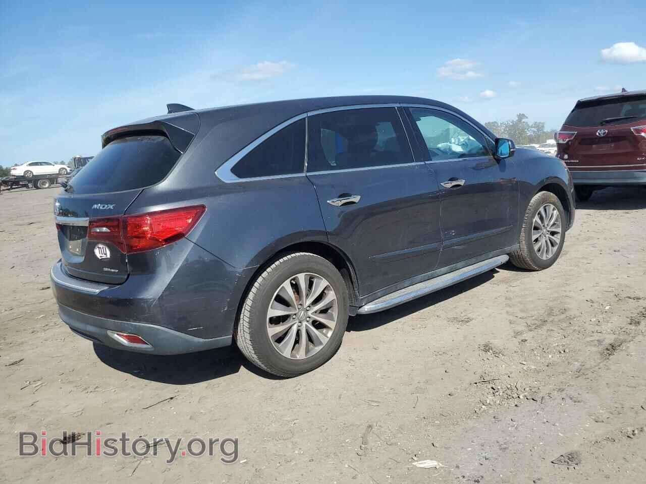 2016 ACURA MDX - VIN: 5FRYD4H49GB005648 - Фото 3