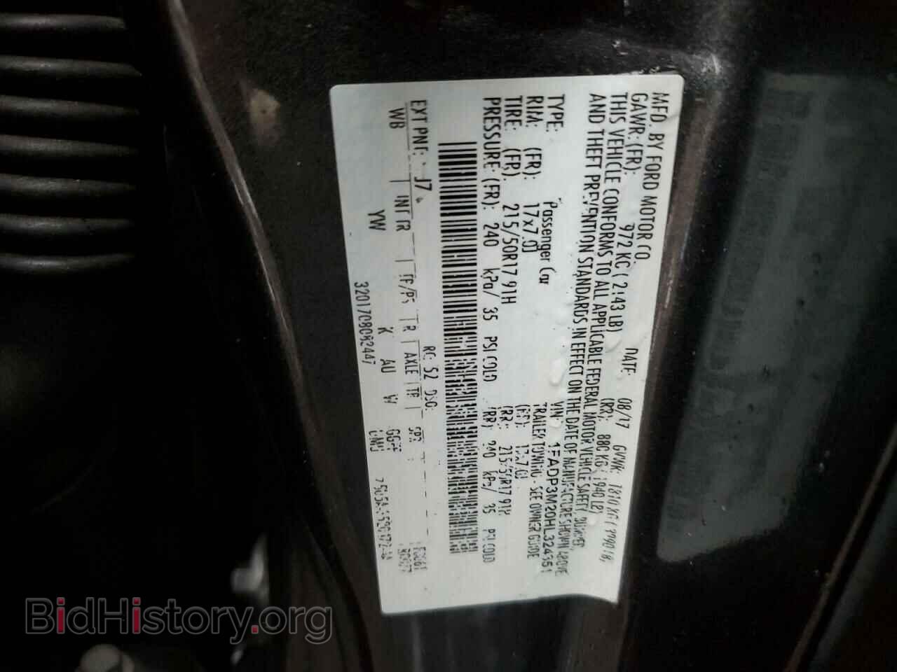 2017 FORD FOCUS - VIN: 1FADP3M20HL324351 - Фото 13