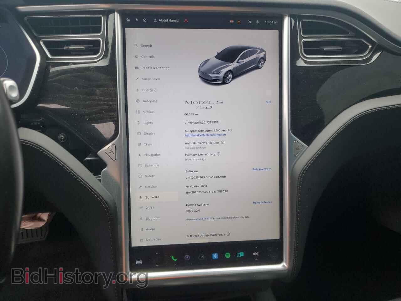 2018 TESLA MODEL S - VIN: 5YJSA1E26JF252358 - Photo 9
