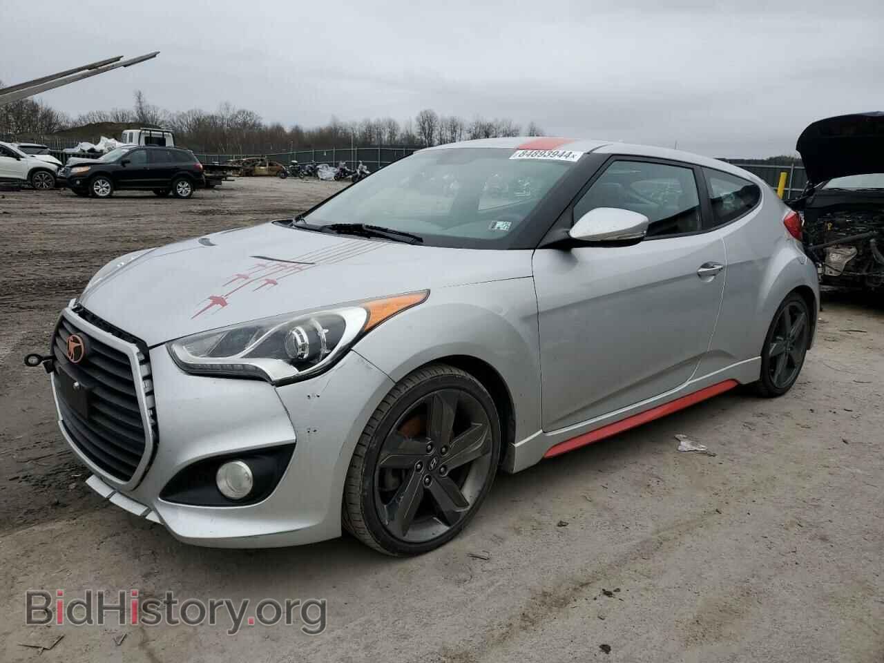 Photo KMHTC6AE2EU201573 - HYUNDAI VELOSTER 2014
