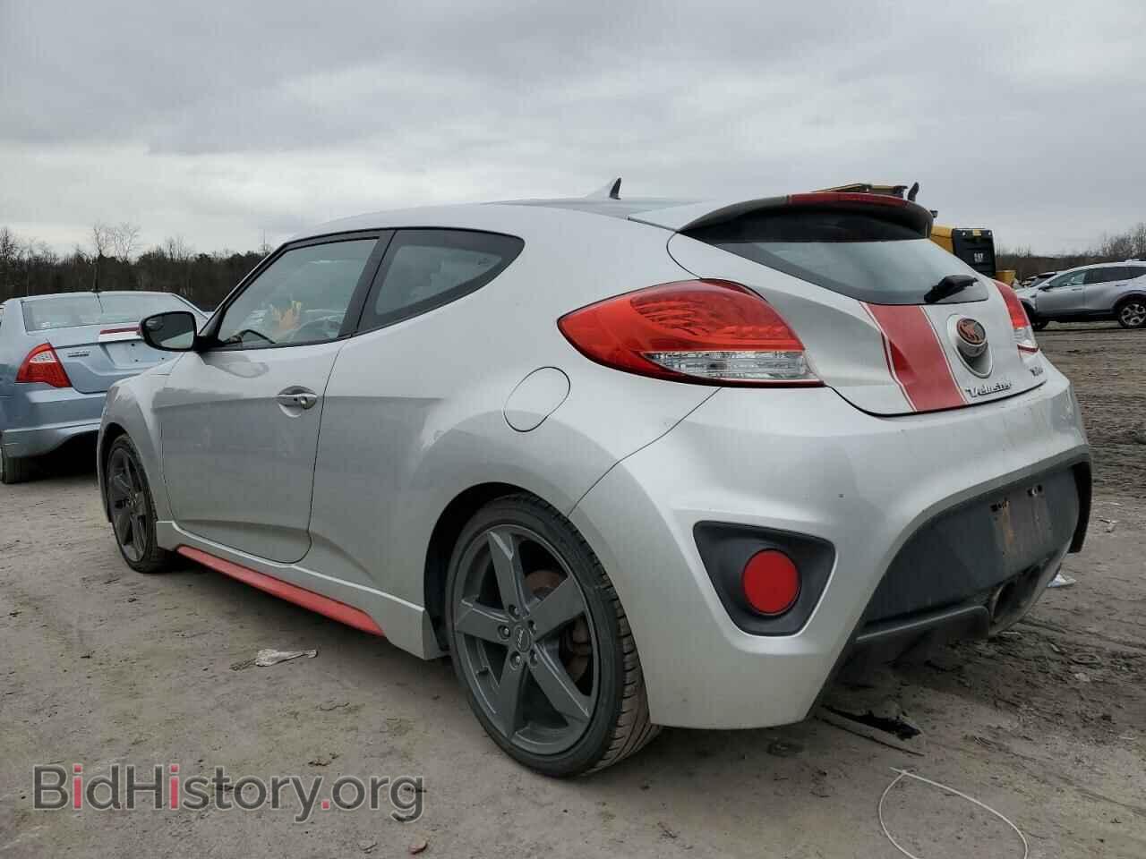 2014 HYUNDAI VELOSTER - VIN: KMHTC6AE2EU201573 - Фото 2