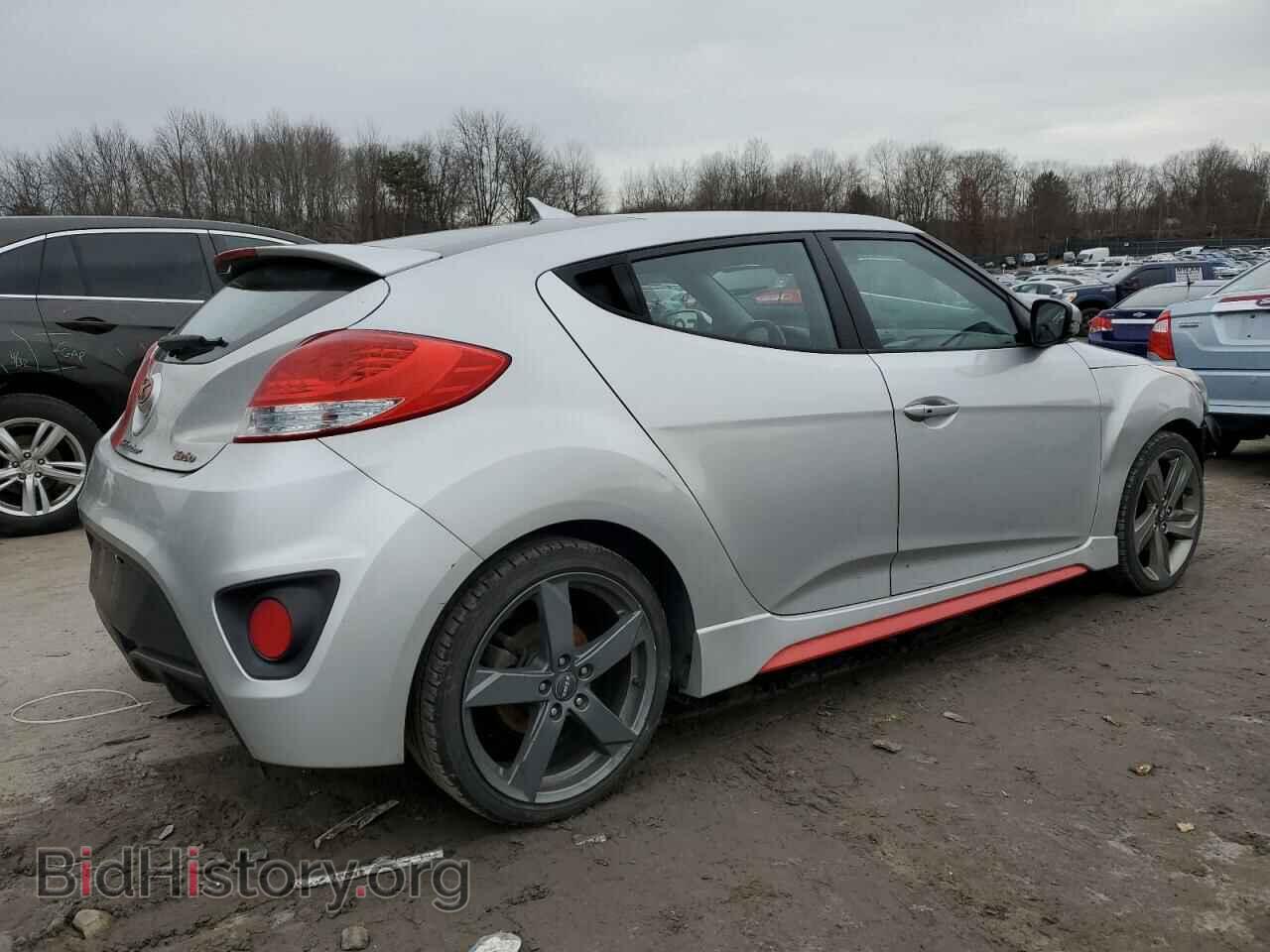 2014 HYUNDAI VELOSTER - VIN: KMHTC6AE2EU201573 - Фото 3