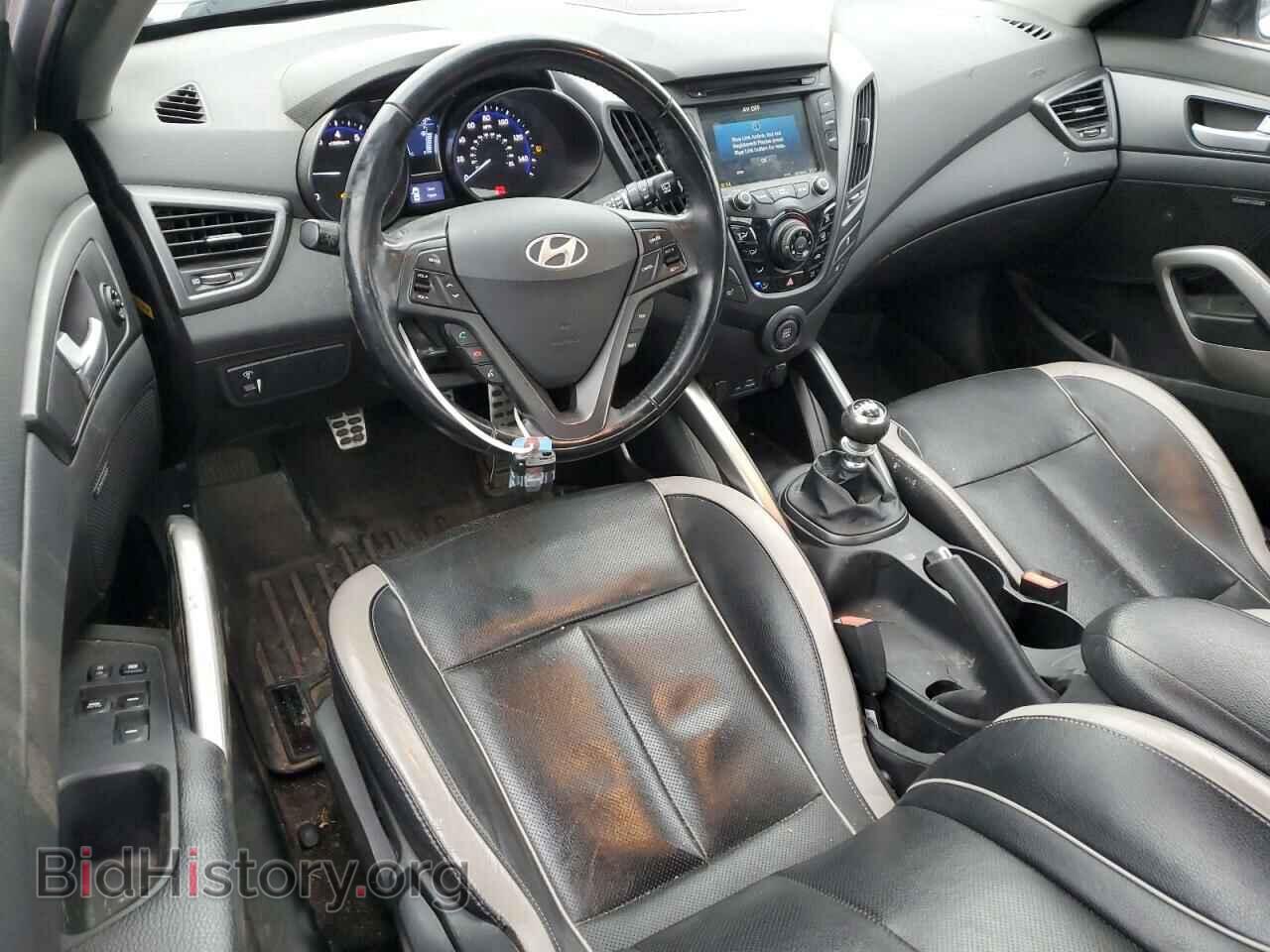 2014 HYUNDAI VELOSTER - VIN: KMHTC6AE2EU201573 - Фото 8