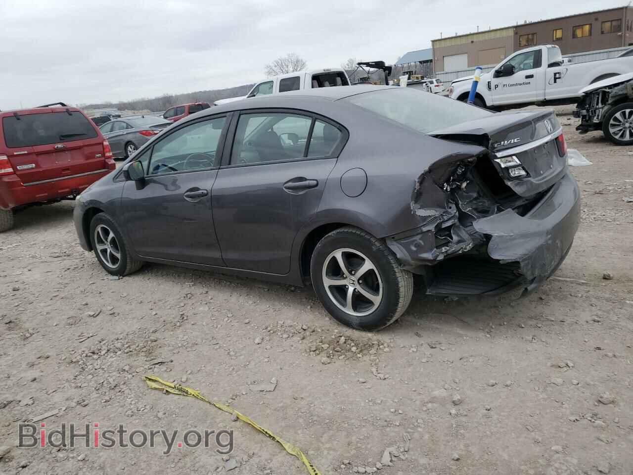 2015 HONDA CIVIC - VIN: 19XFB2F75FE027392 - Фото 2