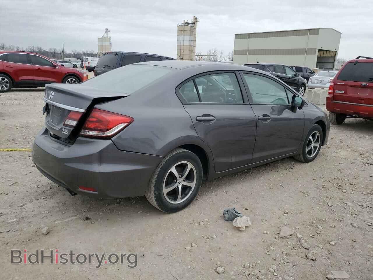 2015 HONDA CIVIC - VIN: 19XFB2F75FE027392 - Фото 3