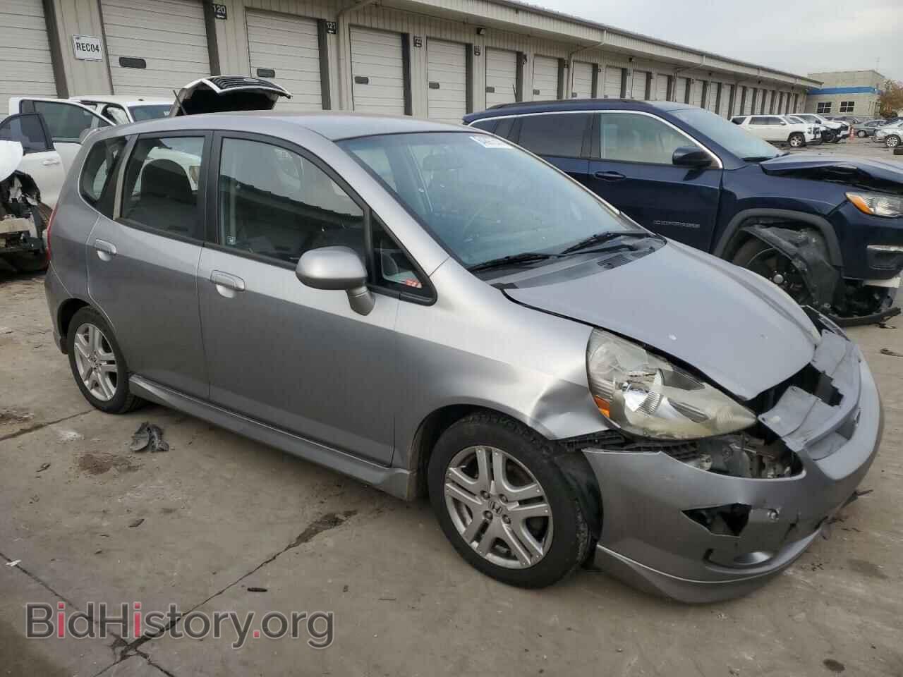 2007 HONDA FIT - VIN: JHMGD38687S067701 - Фото 4