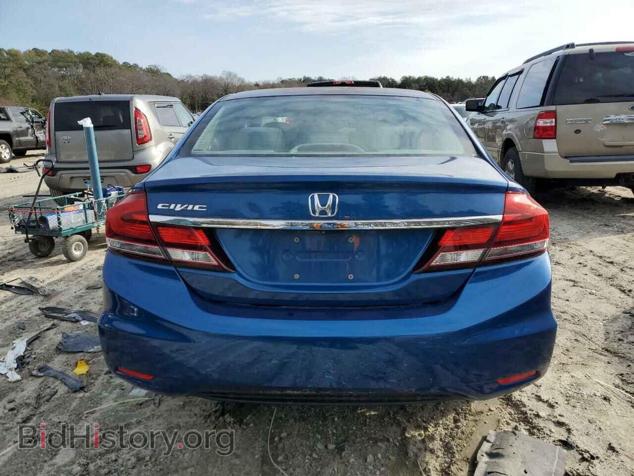 2013 HONDA CIVIC - VIN: 19XFB2F52DE229845 - Фото 6