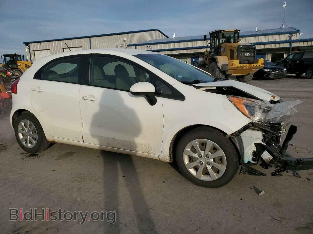 2014 KIA RIO - VIN: KNADM5A38E6377348 - Фото 4