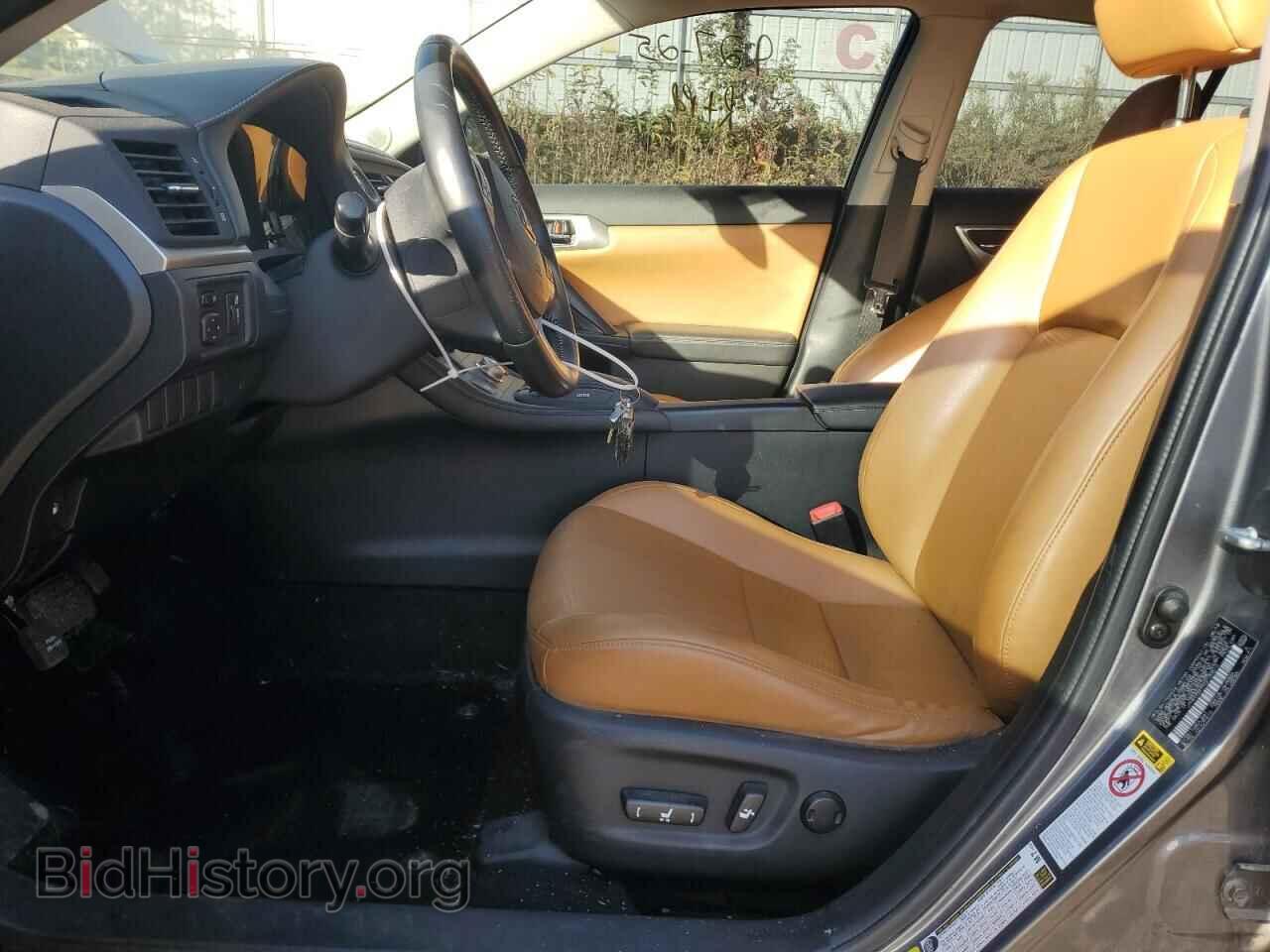 2012 LEXUS CT 200 - VIN: JTHKD5BH5C2120610 - Фото 7
