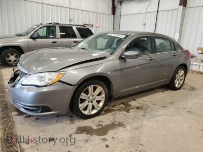 2013 Chrysler 200 TOURING, gray — VIN 1C3CCBBB6DN598509, Copart