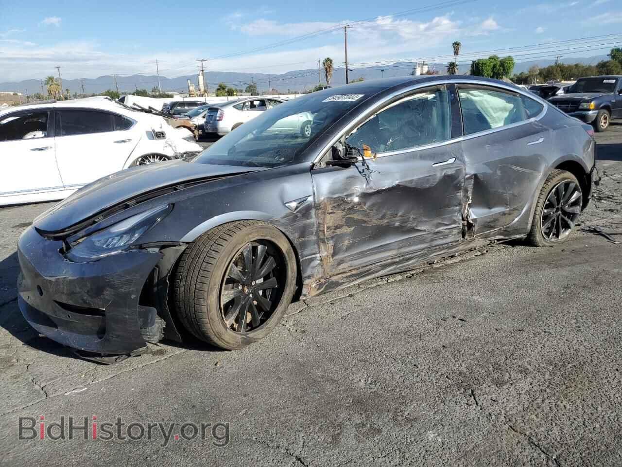 Photo 5YJ3E1EB4KF525369 - TESLA MODEL 3 2019