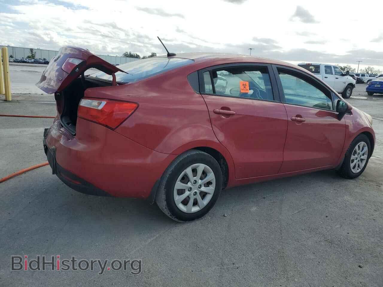 2013 KIA RIO - VIN: KNADM4A38D6274245 - Фото 3