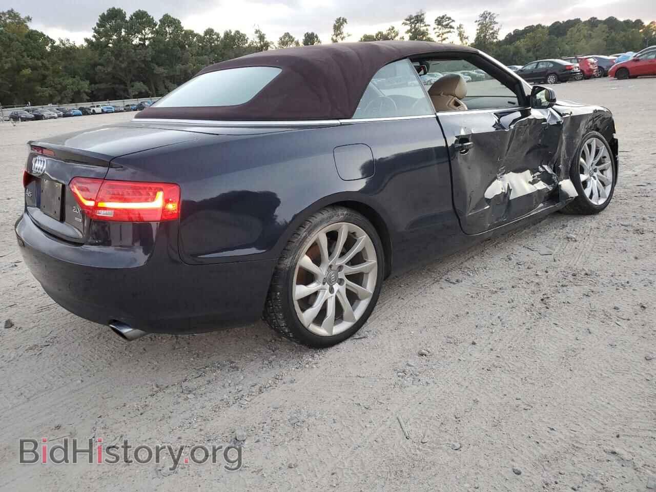 2013 AUDI A5 - VIN: WAULFAFH4DN015802 - Фото 3