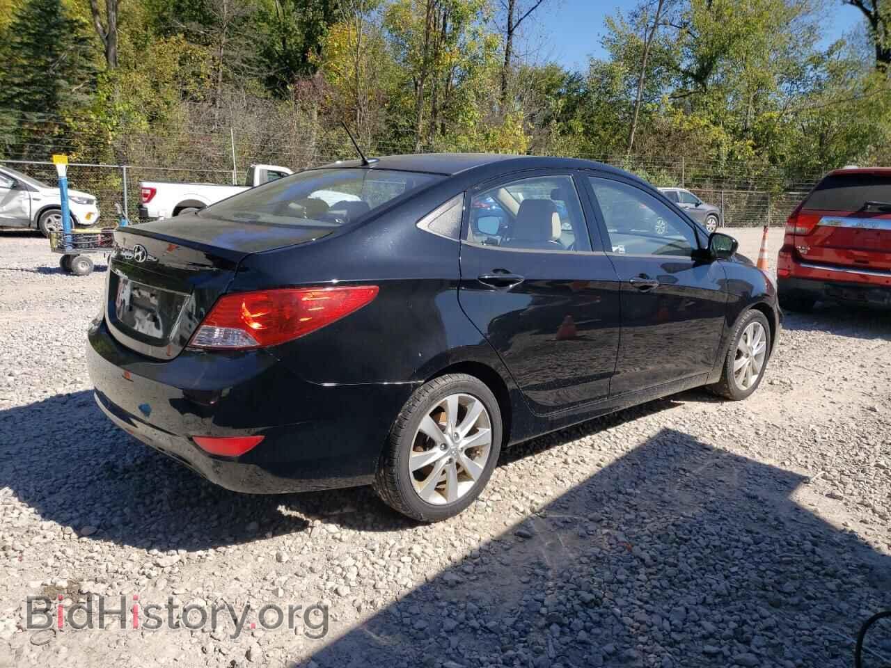 2012 HYUNDAI ACCENT - VIN: KMHCU4AE0CU078497 - Фото 3