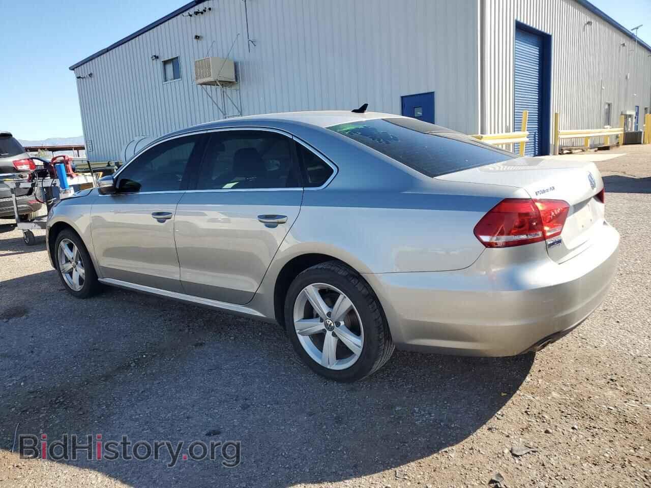 2013 VOLKSWAGEN PASSAT - VIN: 1VWBN7A3XDC072045 - Фото 2