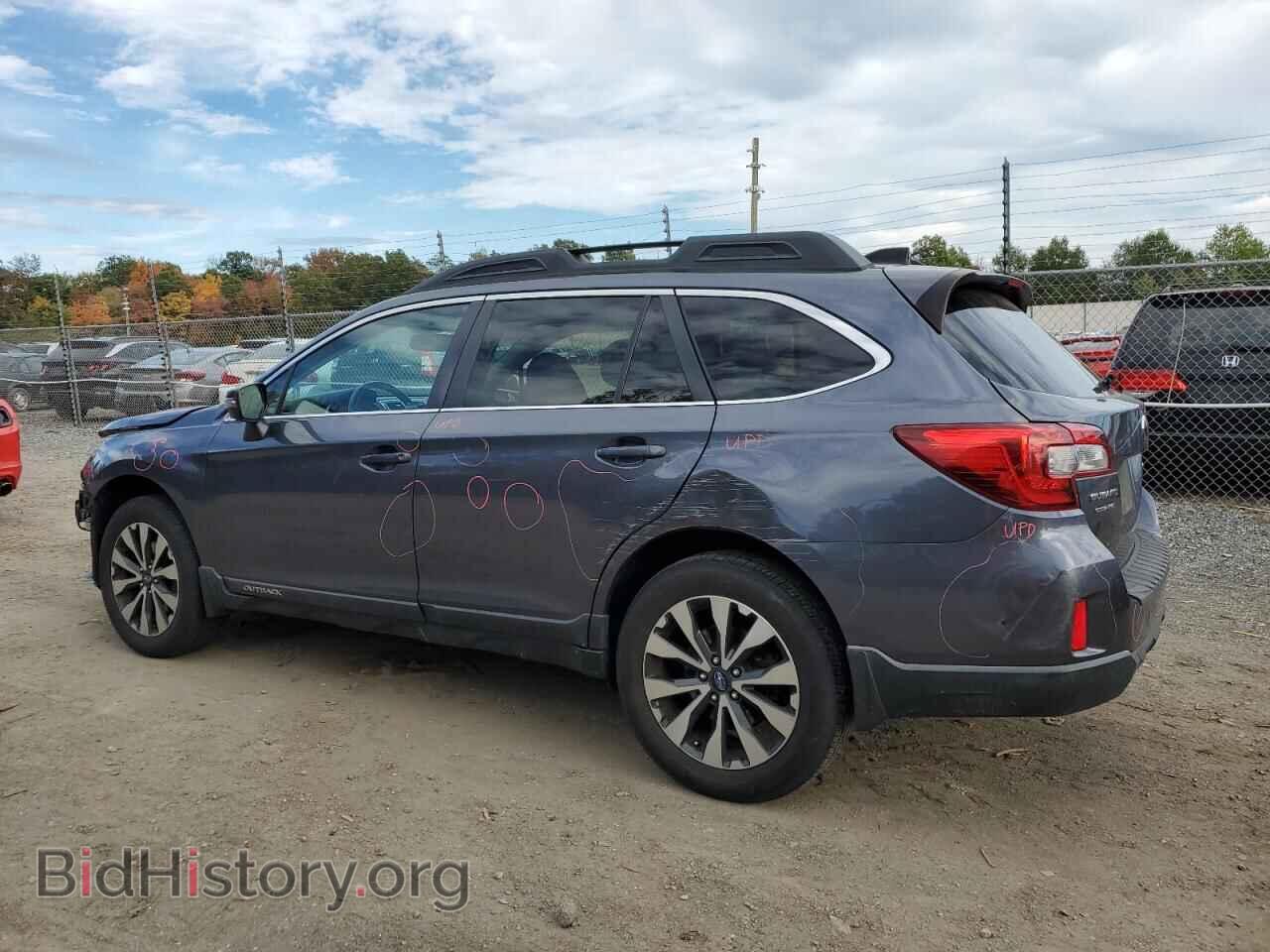 2016 SUBARU OUTBACK - VIN: 4S4BSANC8G3240848 - Фото 2