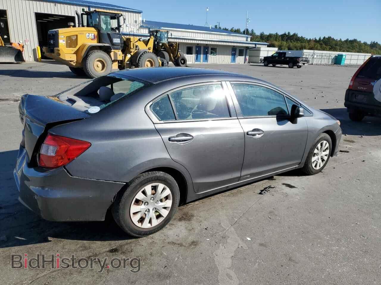 2012 HONDA CIVIC - VIN: 2HGFB2F55CH332763 - Фото 3