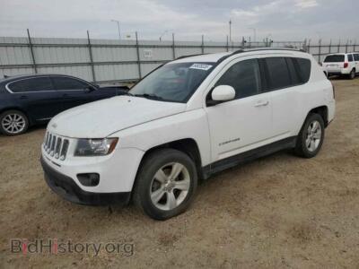 2015 Jeep COMPASS Sport, белый — VIN 1C4NJDAB3FD100413, Copart