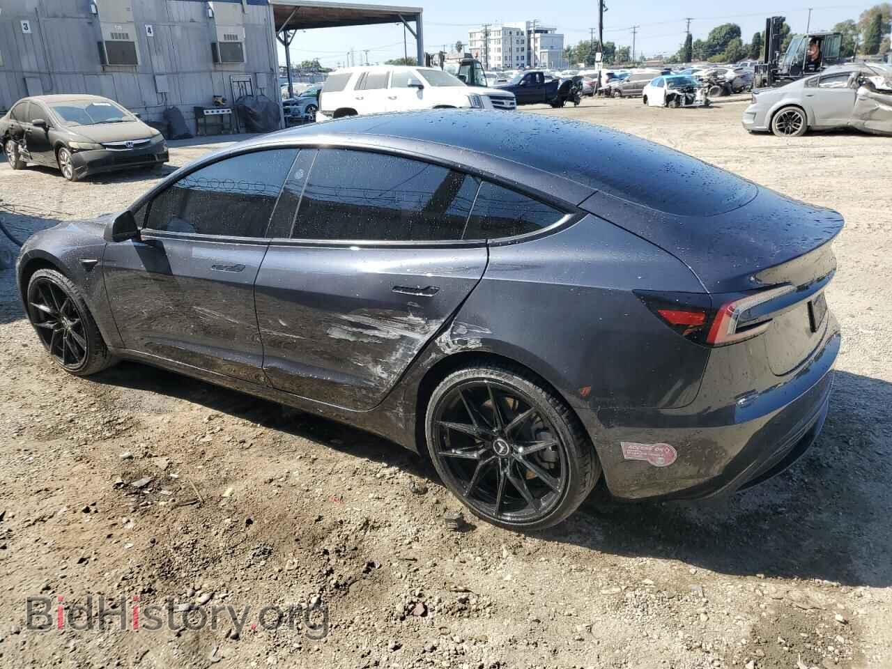 2024 TESLA MODEL 3 - VIN: 5YJ3E1EA6RF846606 - Фото 2