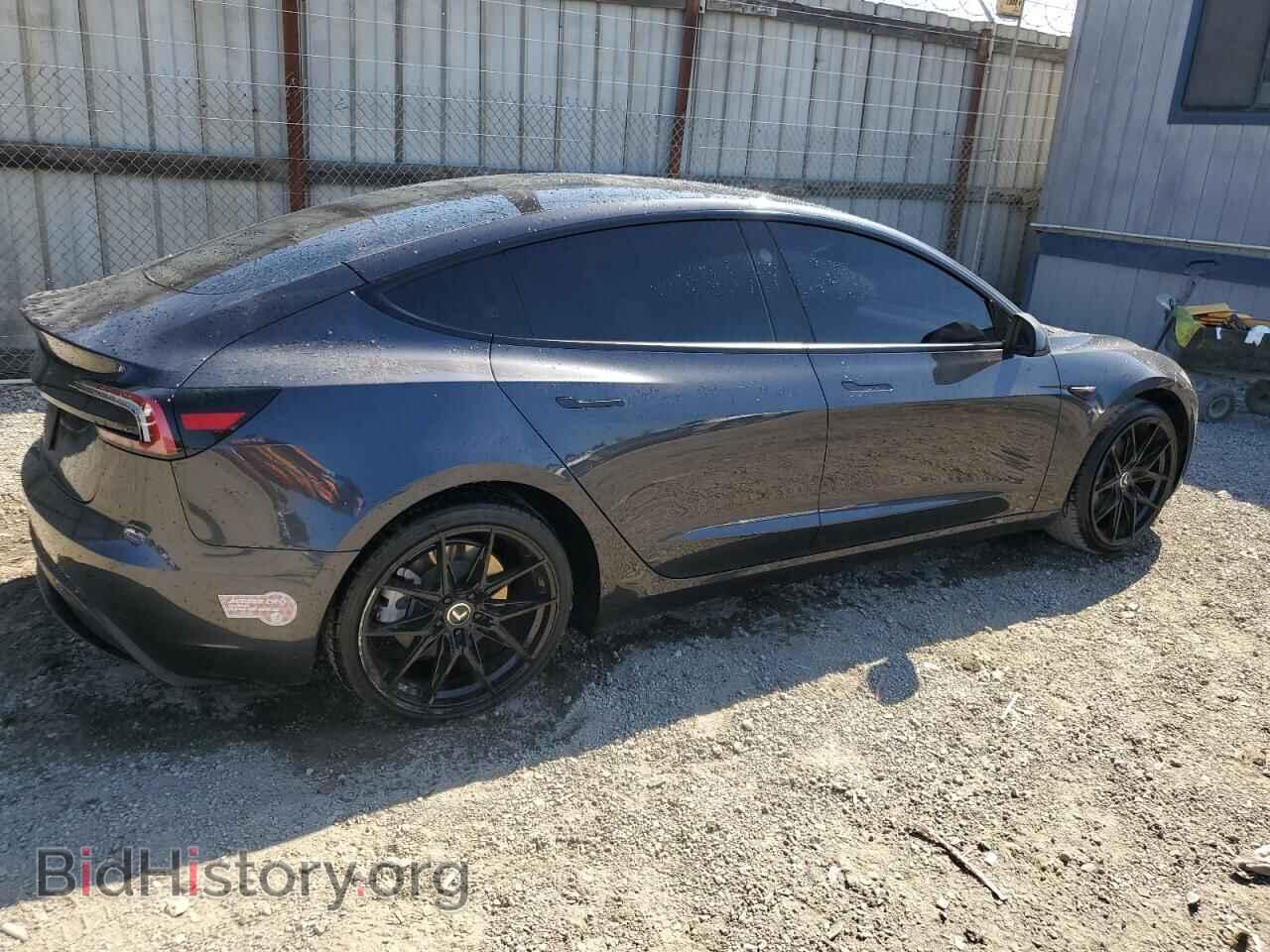 2024 TESLA MODEL 3 - VIN: 5YJ3E1EA6RF846606 - Фото 3