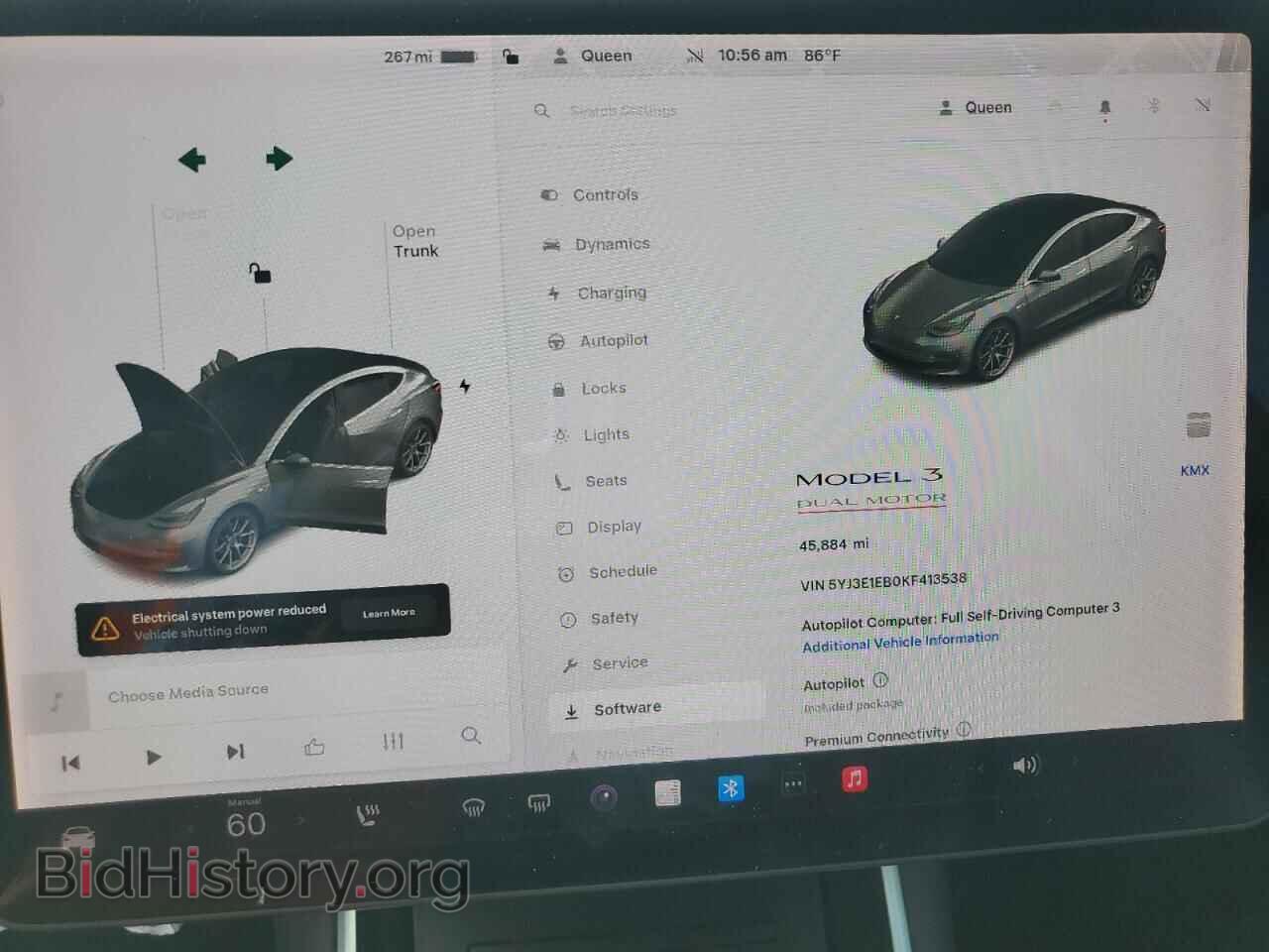 2019 TESLA MODEL 3 - VIN: 5YJ3E1EB0KF413538 - Фото 9