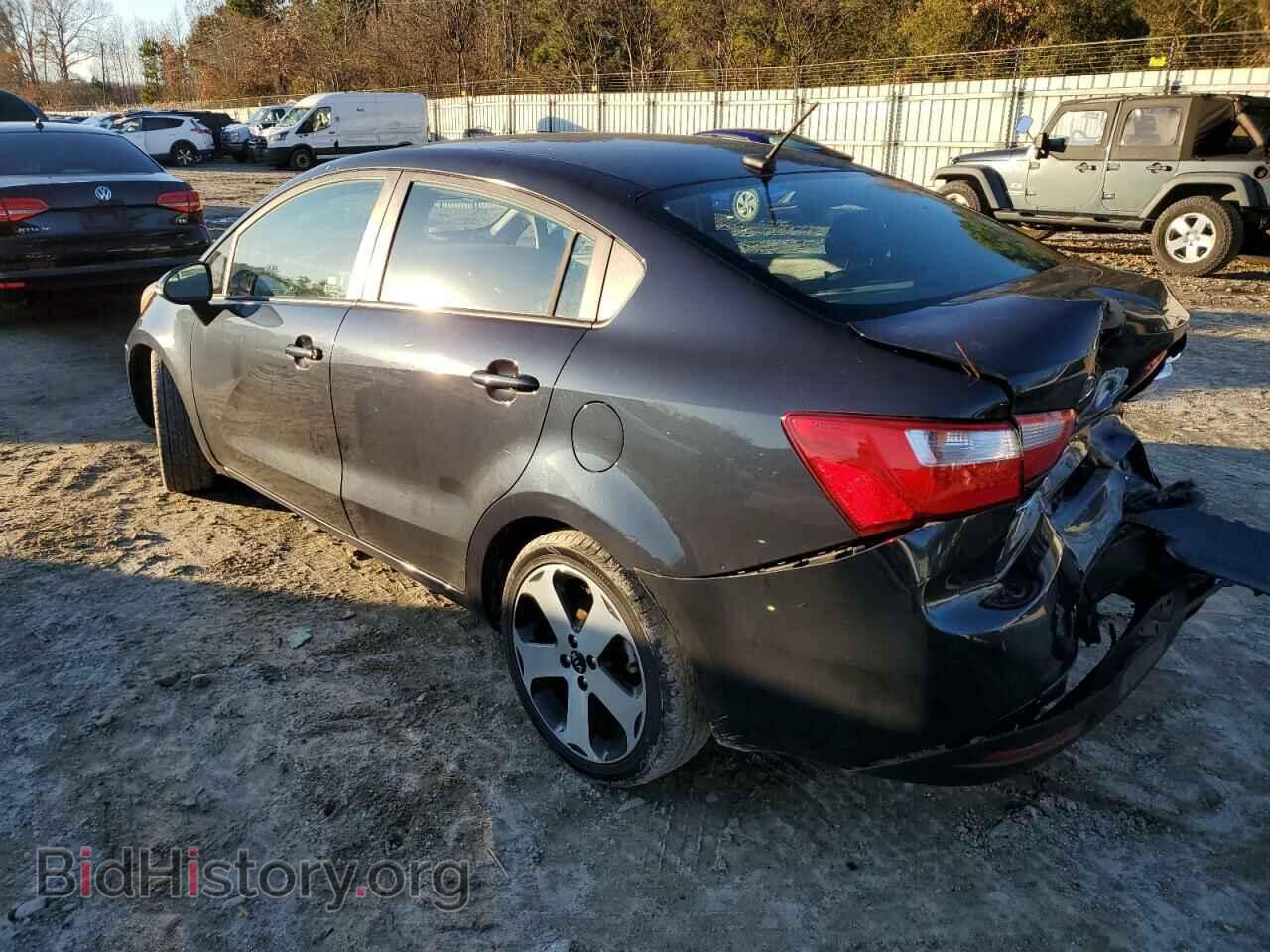 2012 KIA RIO - VIN: KNADN4A32C6074747 - Фото 2