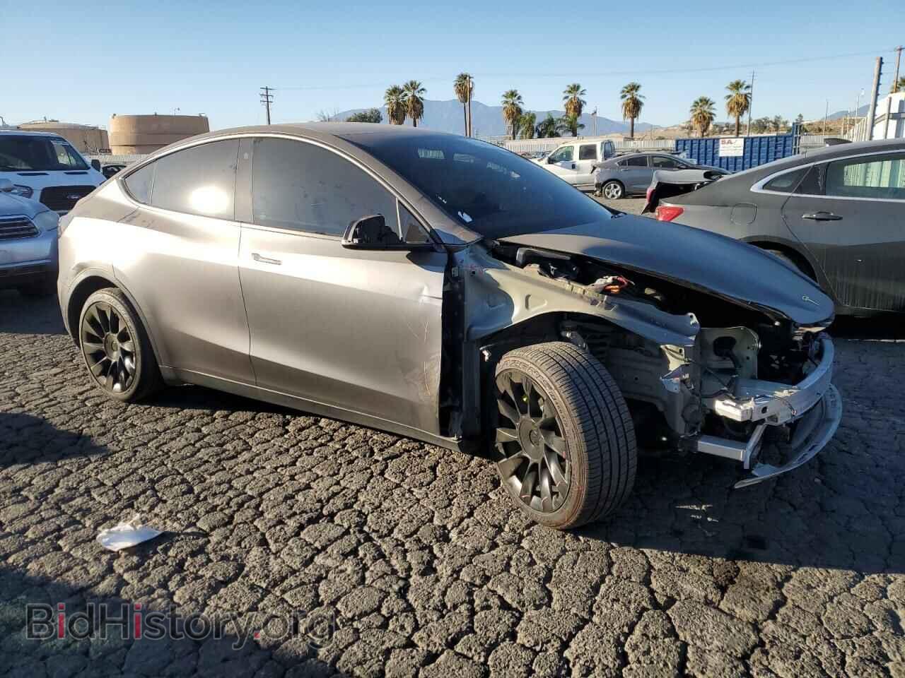 2022 TESLA MODEL Y - VIN: 7SAYGDEE3NF322105 - Фото 4