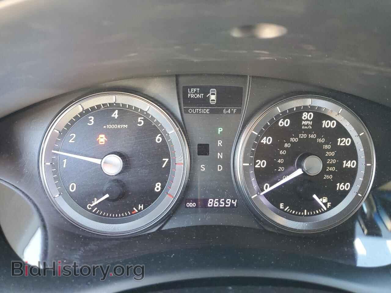 2012 LEXUS ES350 - VIN: JTHBK1EG0C2487075 - Фото 9
