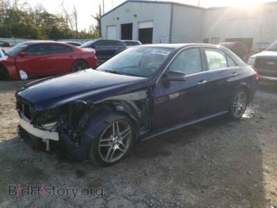 2014 Mercedes-Benz E-CLASS 350, синий — VIN WDDHF5KB0EB047236, Copart