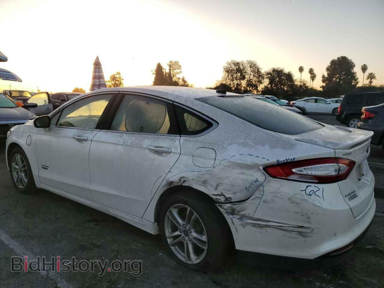 2016 FORD FUSION - VIN: 3FA6P0SU6GR144724 - Фото 2
