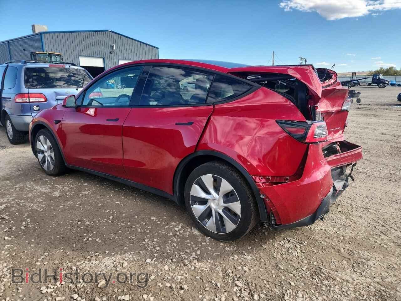 2020 TESLA MODEL Y - VIN: 5YJYGDEE5LF053518 - Фото 2