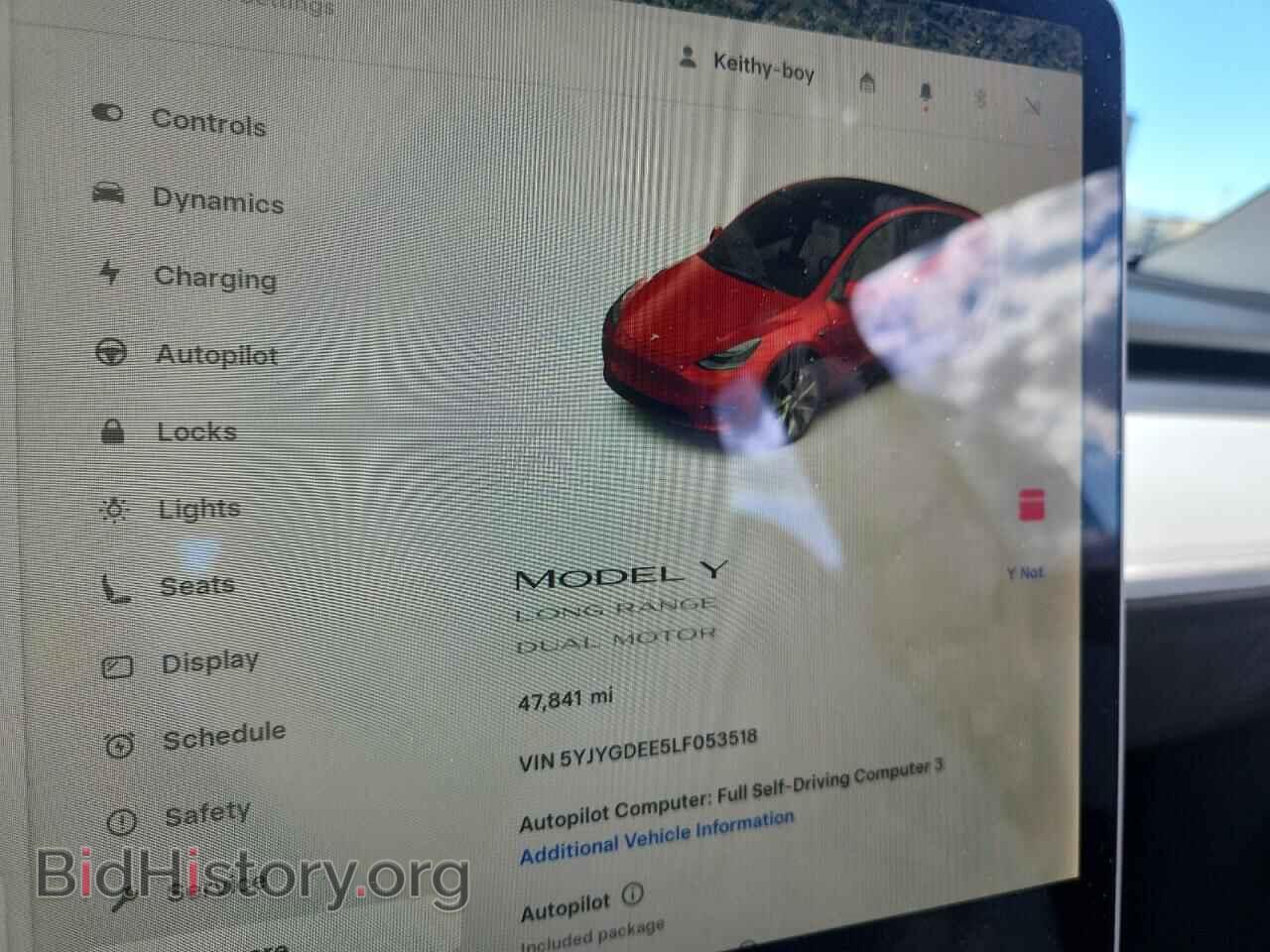 2020 TESLA MODEL Y - VIN: 5YJYGDEE5LF053518 - Фото 9